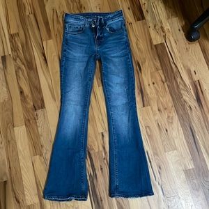 American Eagle bootcut jean.